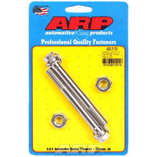 ARP FOR Chevy/mount to frame/SS motor mount bolt kit
