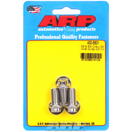 ARP FOR & Chevy SS lower pulley bolt kit