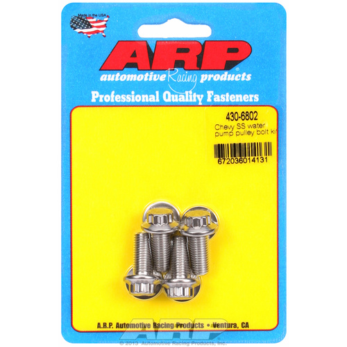 ARP FOR Chevy SS water pump pulley bolt kit
