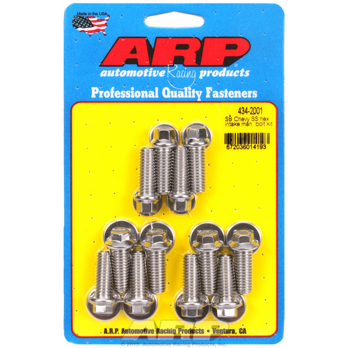 ARP FOR Chevy SS hex intake manifold bolt kit