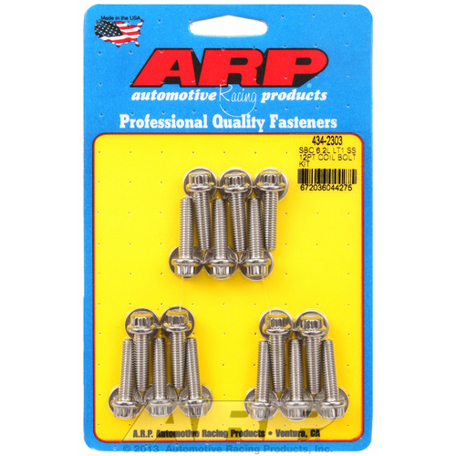 ARP FOR Chevy 6.2L LT1 SS 12pt coil bolt kit