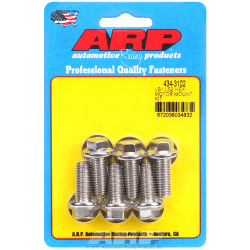 ARP FOR LS1 LS2 SS hex motor mount bolt kit