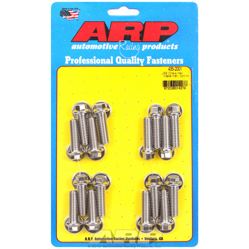 ARP FOR Chevy hex intake manifold bolt kit