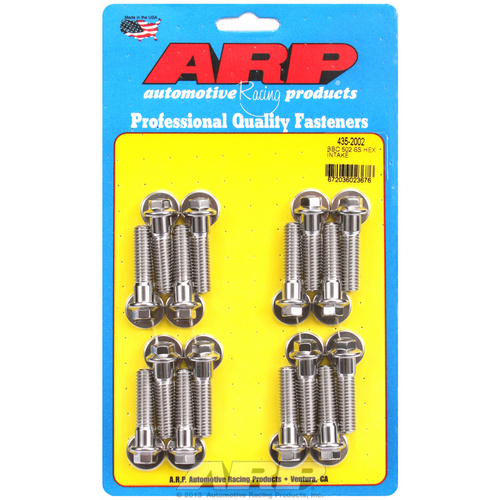 ARP FOR Chevy 502 SS hex intake manifold bolt kit
