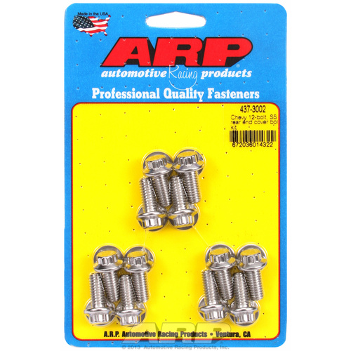 ARP FOR Chevy 12-bolt/SS rear end cover bolt kit