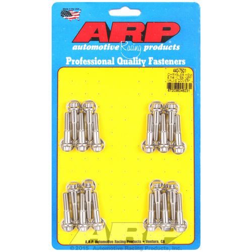 ARP FOR Chrysler hemi 5.7/6.1L SS 12pt valve cover bolt kit