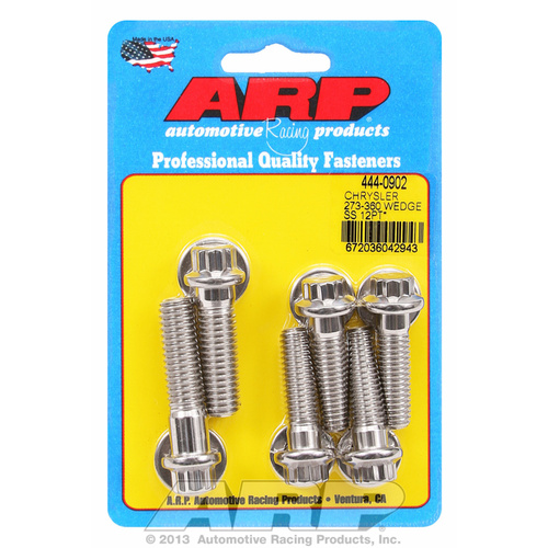 ARP FOR Chrysler 273-360 wedge SS 12pt bellhousing bolt kit