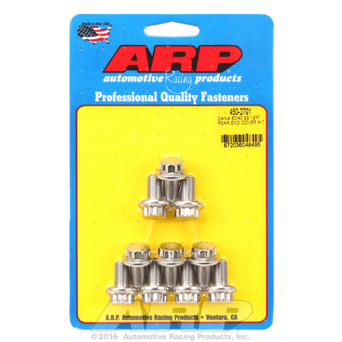 ARP FOR Ford Dana 60/40 SS 12pt rear end cover bolt kit