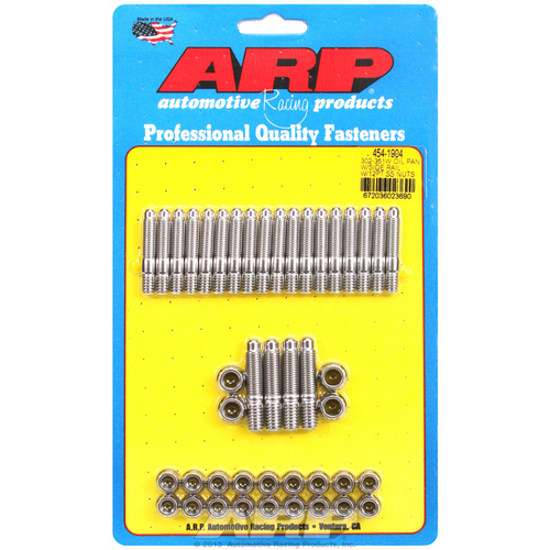 ARP FOR Ford 302/351W oil pan stud kit/w/side rail 