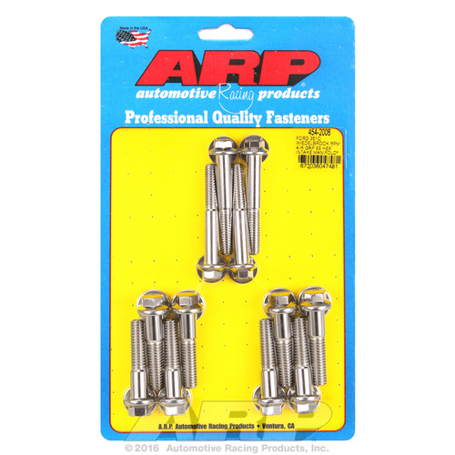 ARP FOR Ford 351C w/Edelbrock RPM air gap hex intake manifold bolt kit