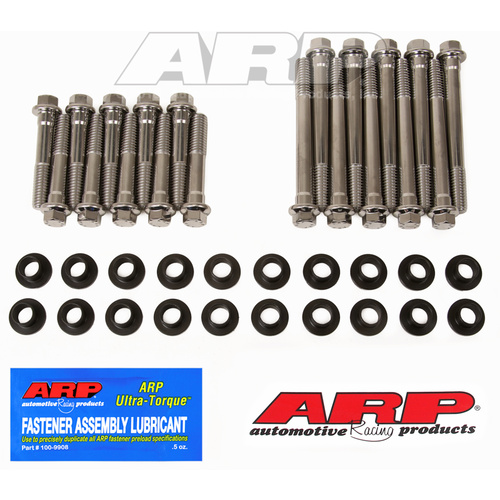 ARP FOR Ford/w/W heads/SS hex head bolt kit