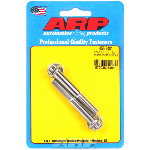 ARP FOR Ford FE SS 12pt thermostat bolt kit