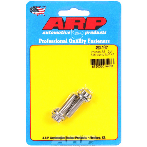 ARP FOR Pontiac SS 12pt fuel pump bolt kit