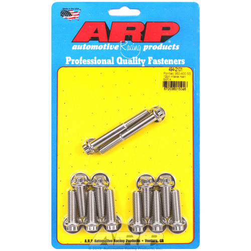 ARP FOR Pontiac 350-400 SS 12pt intake manifold bolt kit