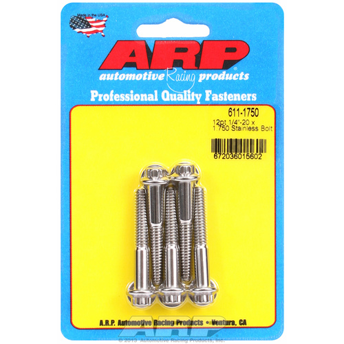 ARP FOR 1/4-20 x 1.750 12pt SS bolts