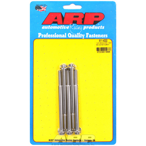 ARP FOR 1/4-20 x 4.000 12pt SS bolts