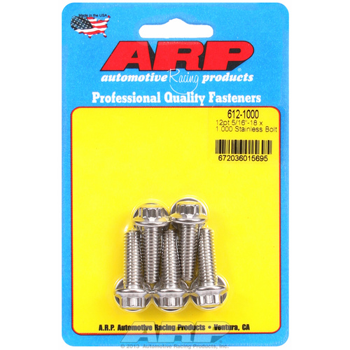 ARP FOR 5/16-18 x 1.000 12pt SS bolts