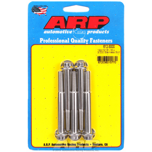 ARP FOR 5/16-18 x 3.000 12pt SS bolts