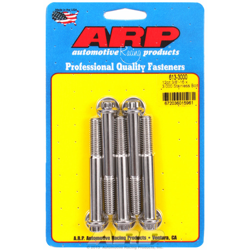 ARP FOR 3/8-16 x 3.000 12pt SS bolts