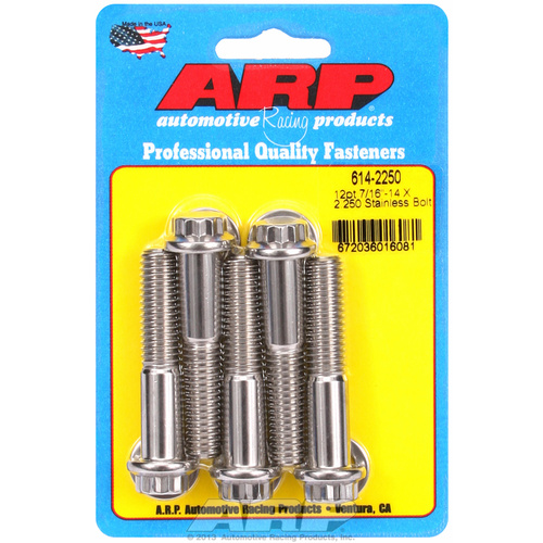 ARP FOR 7/16-14 X 2.250 12pt 1/2 wrenching SS bolts