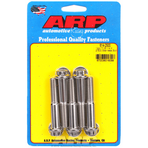 ARP FOR 7/16-14 X 2.500 12pt 1/2 wrenching SS bolts