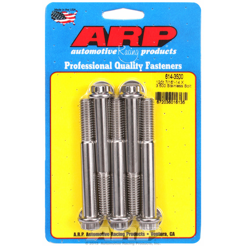 ARP FOR 7/16-14 X 3.500 12pt 1/2 wrenching SS bolts