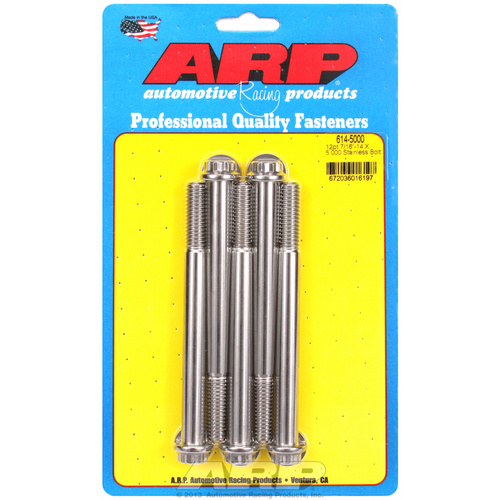 ARP FOR 7/16-14 X 5.000 12pt 1/2 wrenching SS bolts