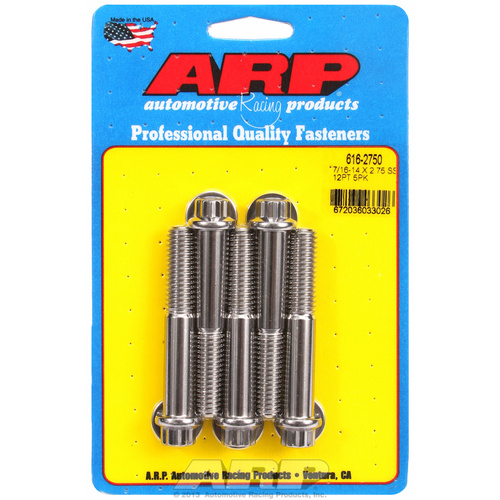 ARP FOR 7/16-14 X 2.750 12pt SS bolts