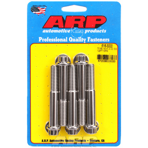ARP FOR 7/16-14 X 3.000 12pt SS bolts