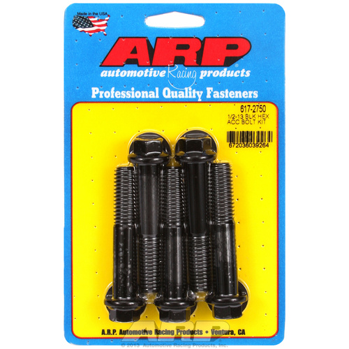 ARP FOR 1/2-13 x 2.750 hex black oxide bolts
