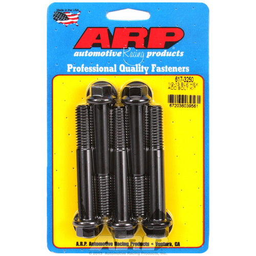 ARP FOR 1/2-13 x 3.250 hex black oxide bolts