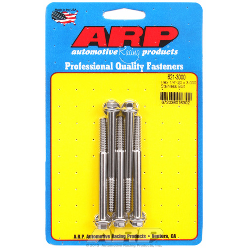 ARP FOR 1/4-20 x 3.000 hex SS bolts