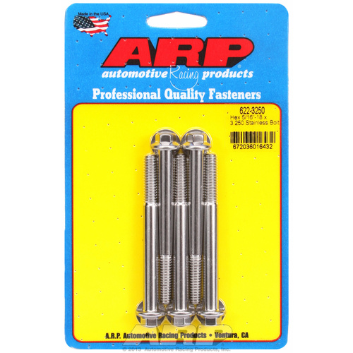 ARP FOR 5/16-18 x 3.250 hex SS bolts