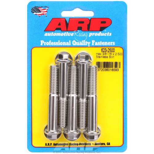 ARP FOR 3/8-16 x 2.500 hex SS bolts