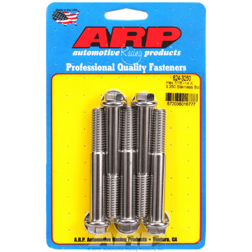 ARP FOR 7/16-14 X 3.250 hex 1/2 wrenching SS bolts