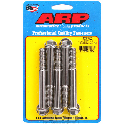 ARP FOR 7/16-14 X 3.500 hex 1/2 wrenching SS bolts