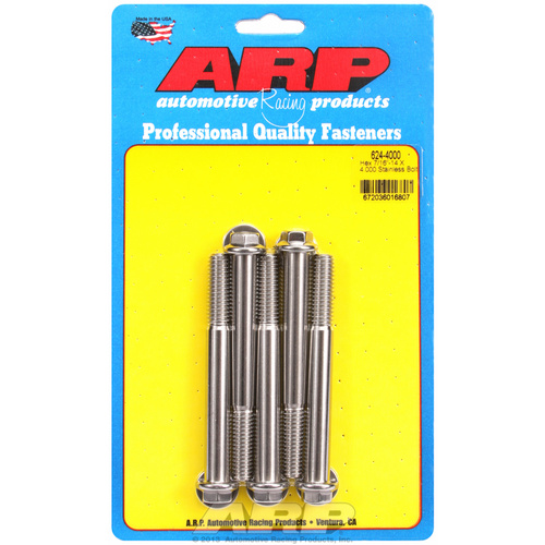 ARP FOR 7/16-14 X 4.000 hex 1/2 wrenching SS bolts