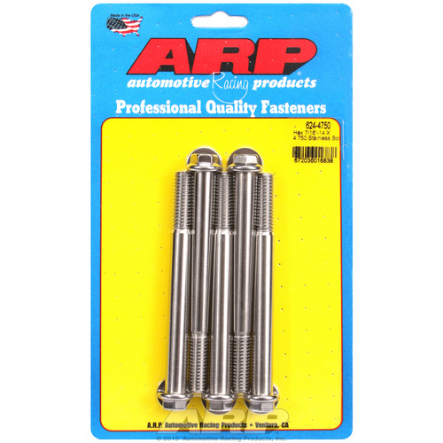 ARP FOR 7/16-14 X 4.750 hex 1/2 wrenching SS bolts