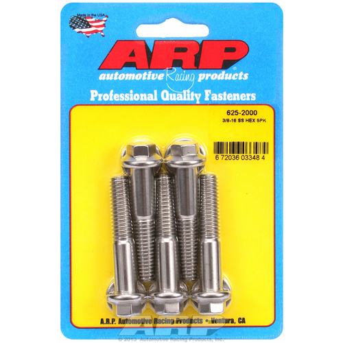 ARP FOR 3/8-16 x 2.000 hex 7/16 wrenching SS bolts