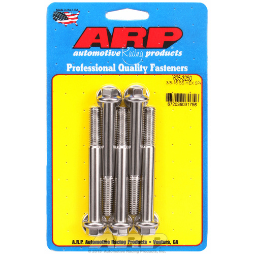 ARP FOR 3/8-16 x 3.250 hex 7/16 wrenching SS bolts