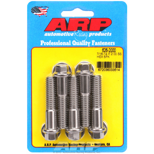 ARP FOR 7/16-14 X 2.000 hex SS bolts