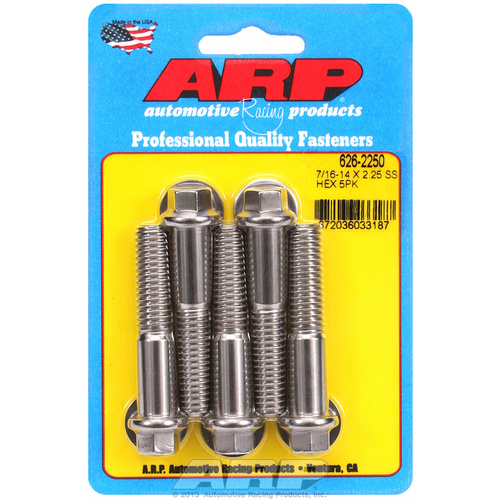 ARP FOR 7/16-14 X 2.250 hex SS bolts