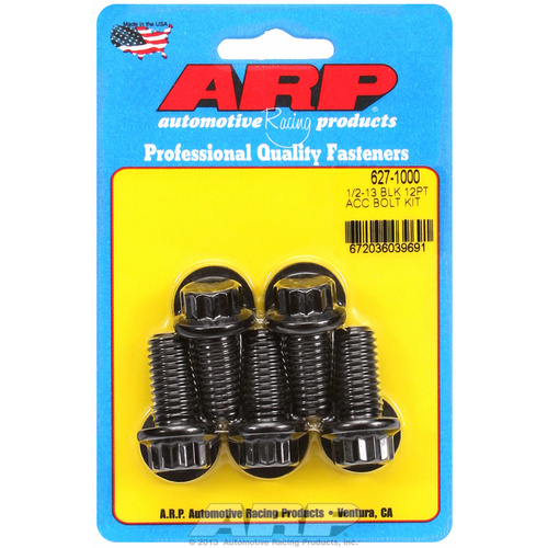 ARP FOR 1/2-13 x 1.000 12pt black oxide bolts