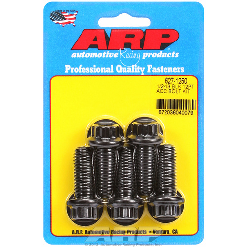 ARP FOR 1/2-13 x 1.250 12pt black oxide bolts
