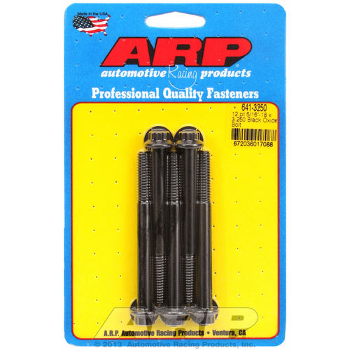 ARP FOR 5/16-18 x 3.250 12pt black oxide bolts
