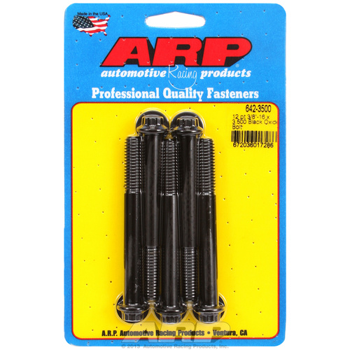 ARP FOR 3/8-16 x 3.500 12pt black oxide bolts