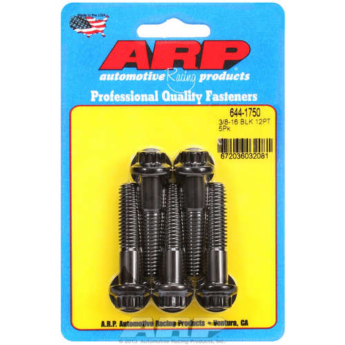 ARP FOR 3/8-16 x 1.750 12pt 7/16 wrenching black oxide bolts