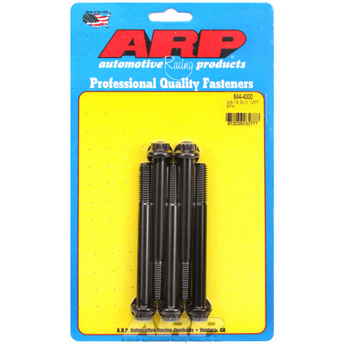 ARP FOR 3/8-16 x 4.000 12pt 7/16 wrenching black oxide bolts
