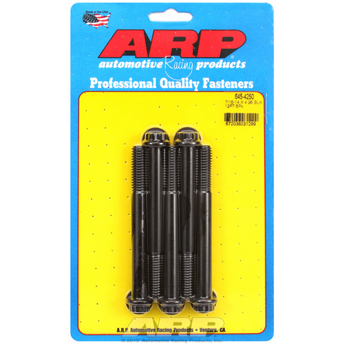 ARP FOR 7/16-14 X 4.250 12pt 1/2 wrenching black oxide bolts