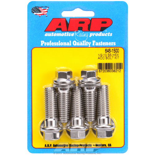 ARP FOR 1/2-13 X 1.500 hex SS bolts